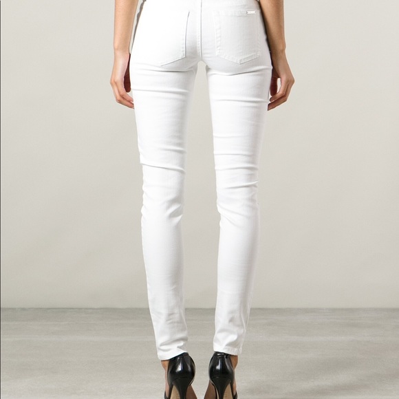 michael kors white skinny jeans